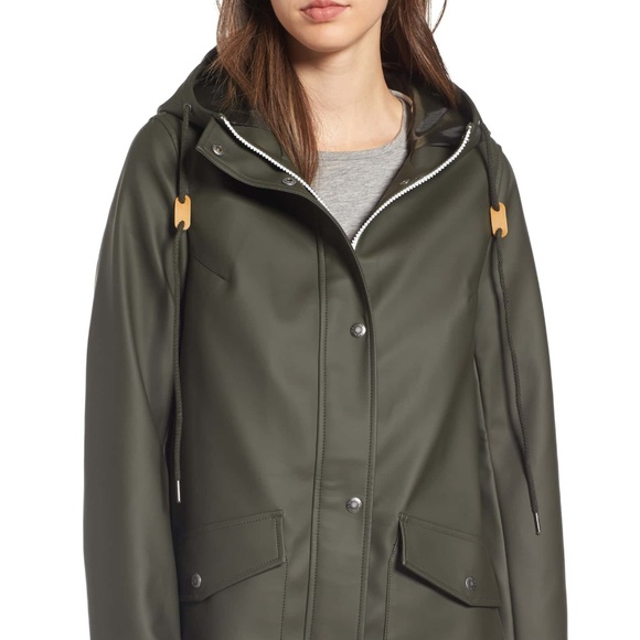levis rubber raincoat